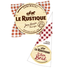 Le Rustique camembert of brie